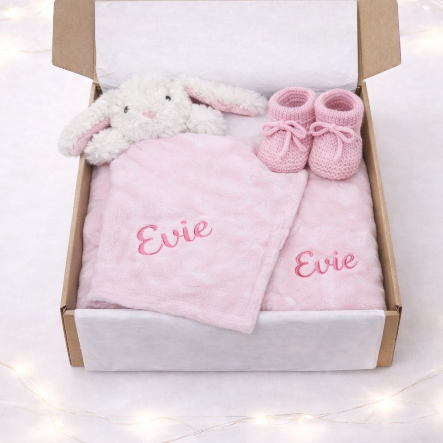 Personalised gift box - Pale pink