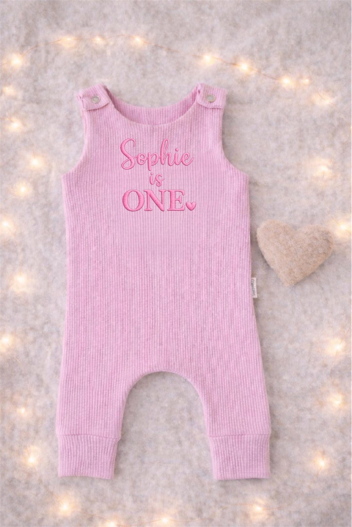 Personalised First Birthday Romper - long