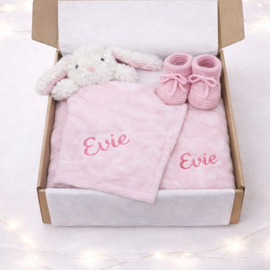 Personalised gift box - Pale pink