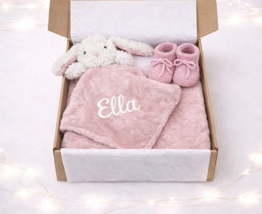 Personalised gift box - Rose pink