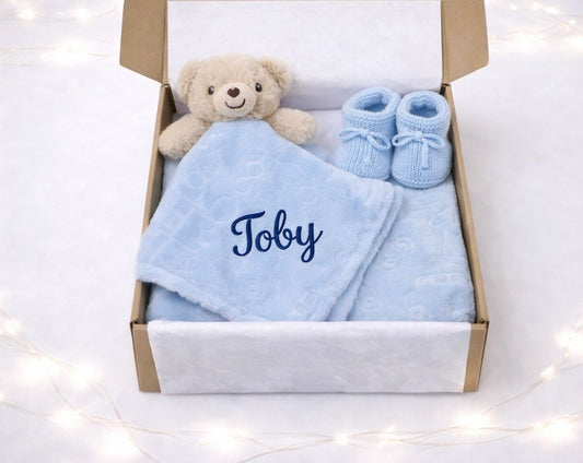 Personalised gift box - Blue