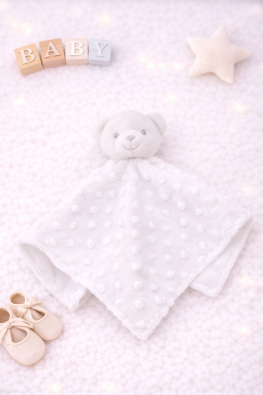 White bear comforter- blank