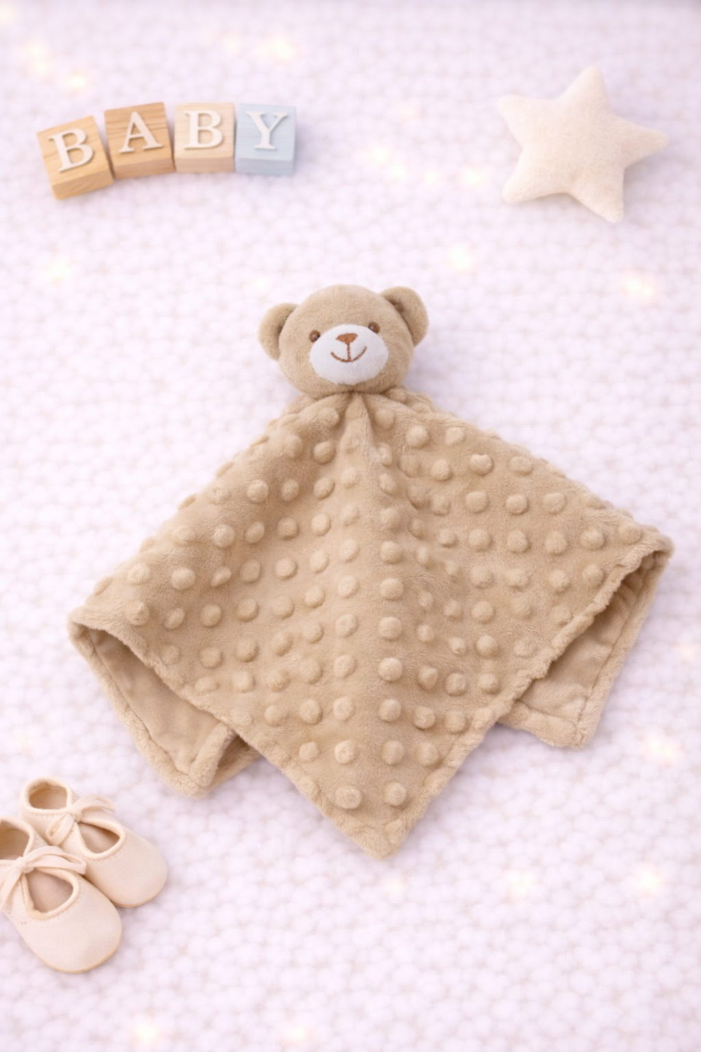 Brown bear comforter- blank