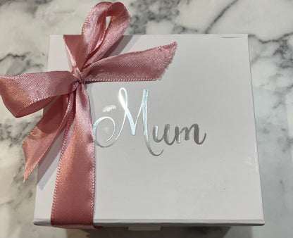 Personalised Pregnancy Announcement Box With Booties