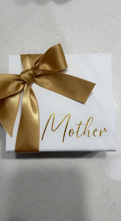 Personalised Pregnancy Announcement Box With Booties