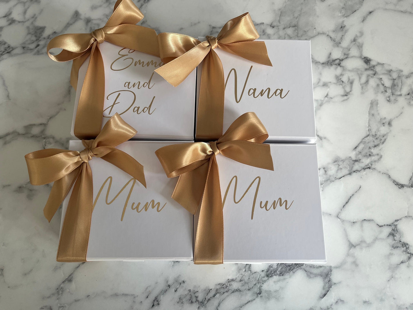 Personalised Pregnancy Announcement Box With Booties
