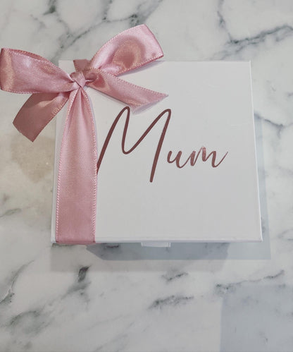Personalised Pregnancy Announcement Box With Booties