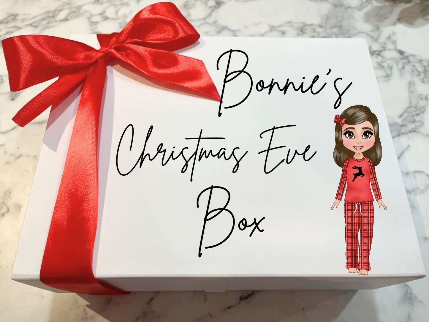 Girl pyjama dolly box