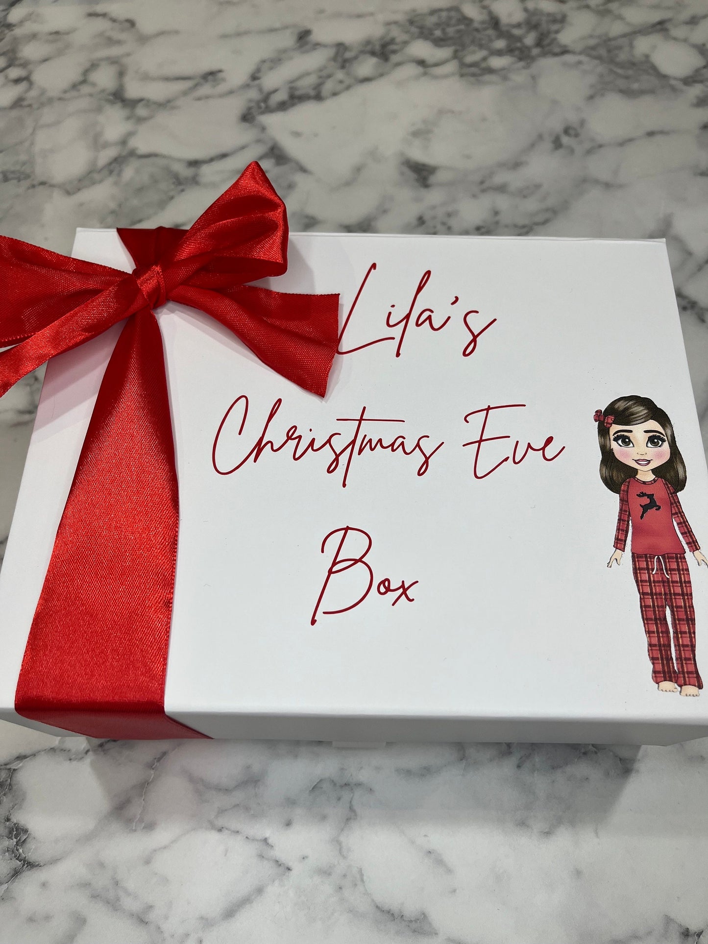 Girl pyjama dolly box