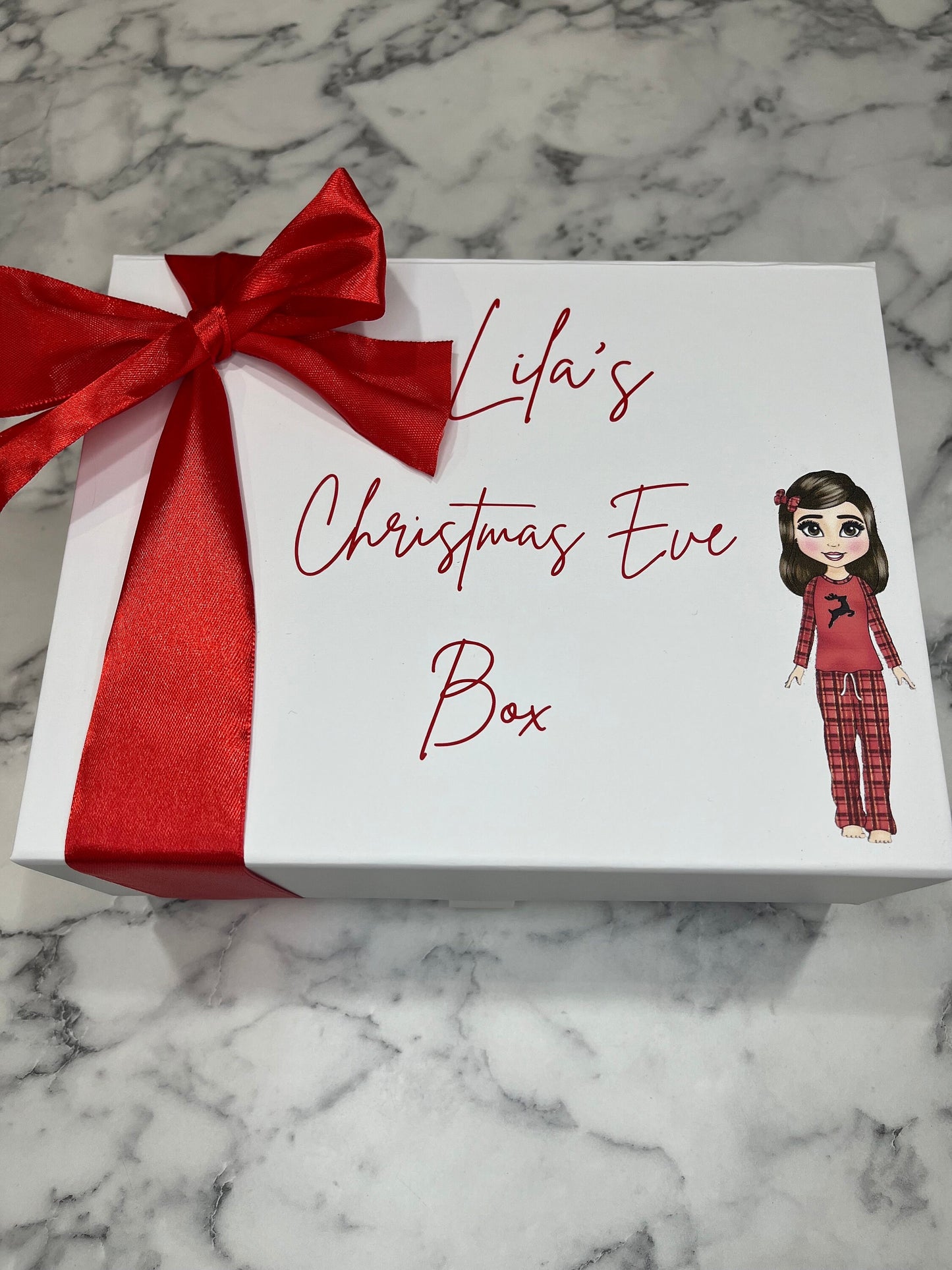 Girl pyjama dolly box