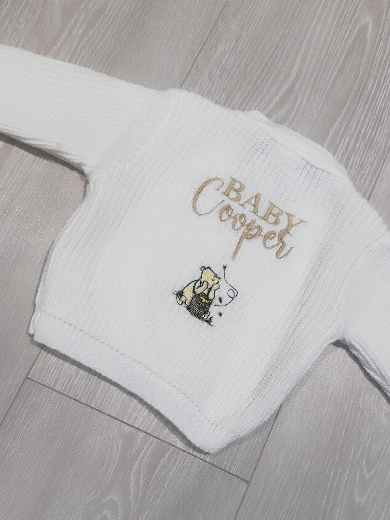Personalised Knitted Cardigan