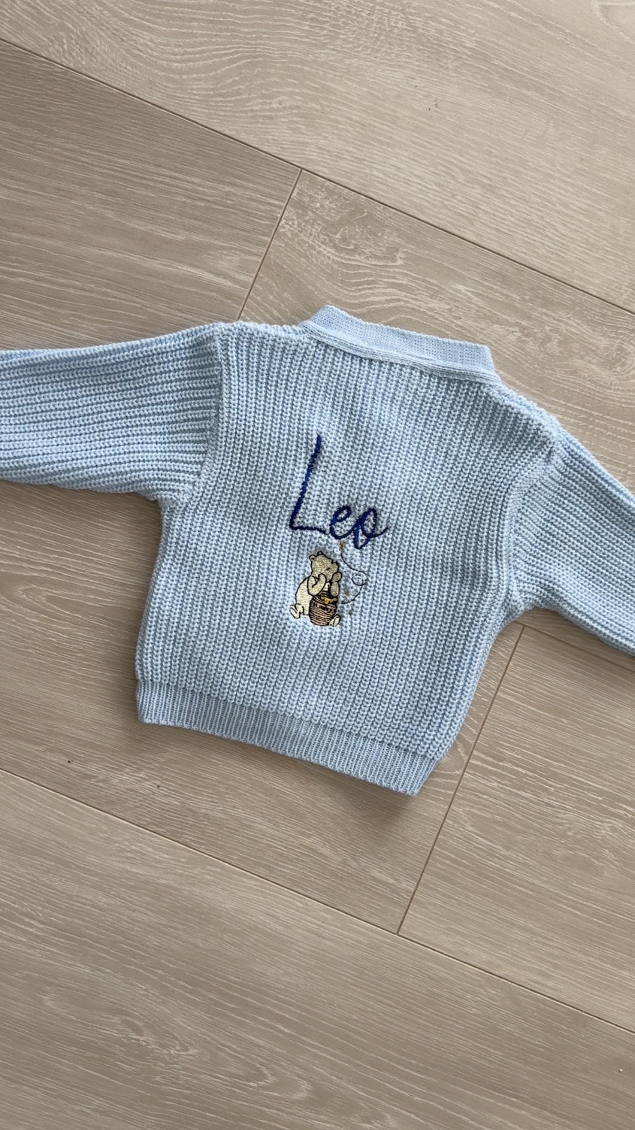 Personalised Knitted Cardigan