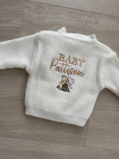 Personalised Knitted Cardigan