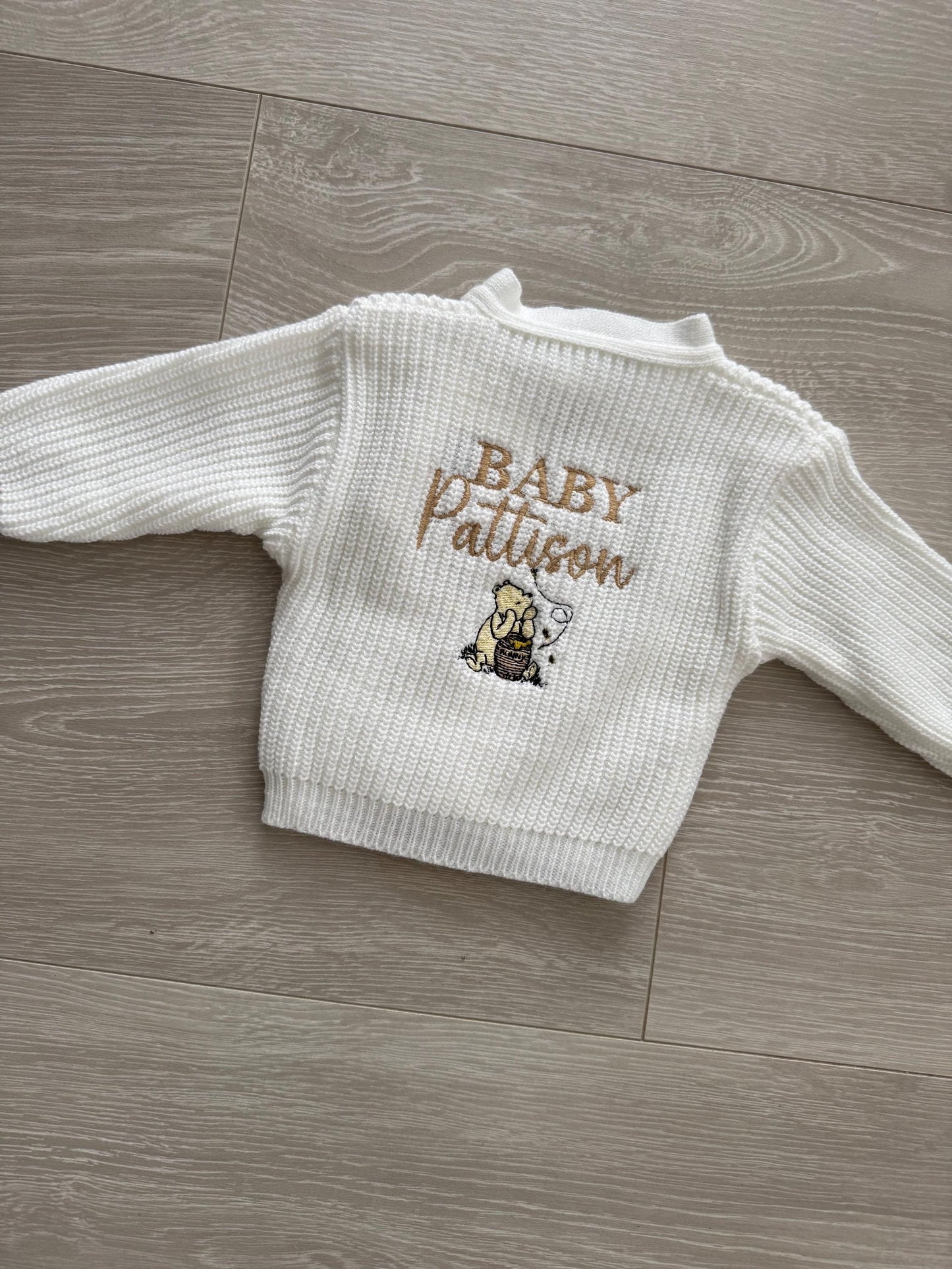 Personalised Knitted Cardigan