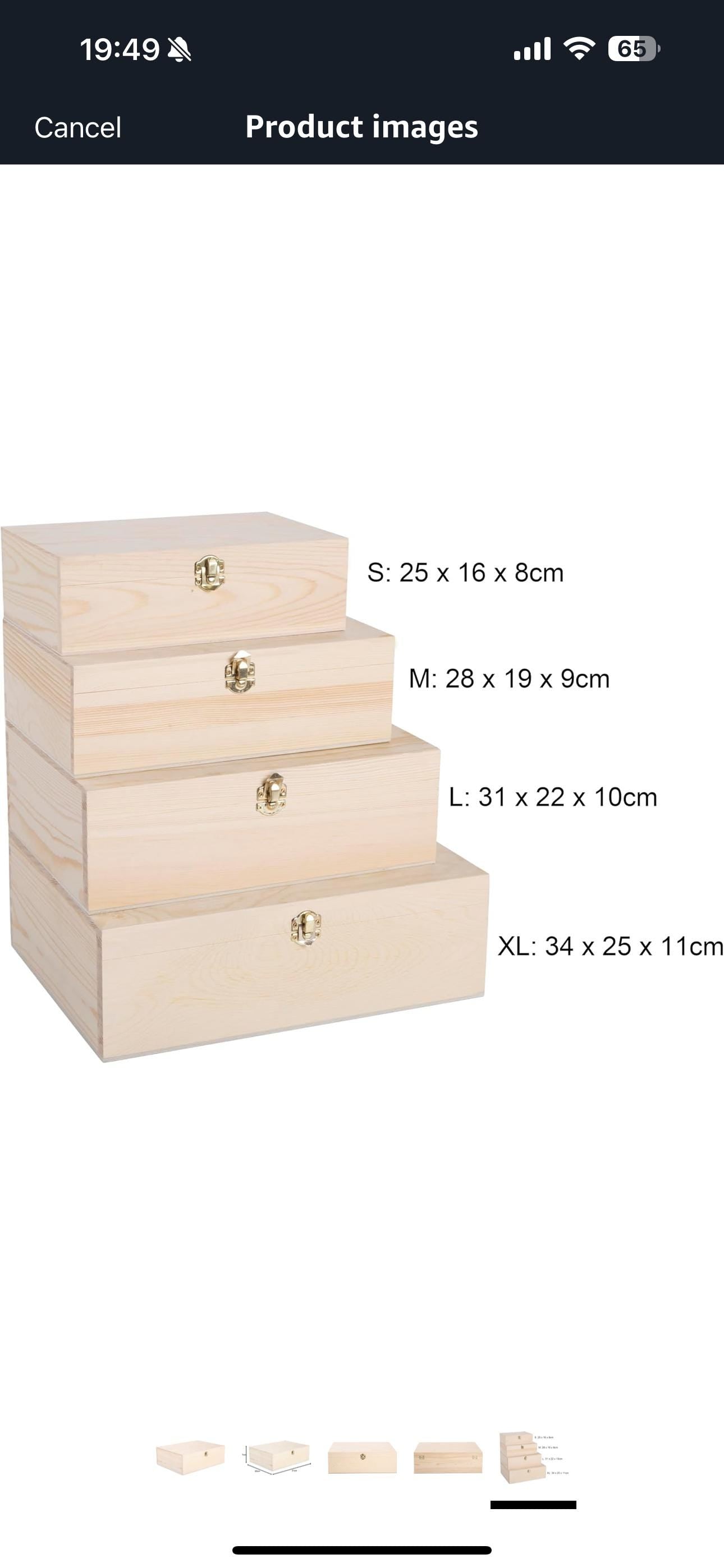 Personalised Engraved Wooden Christmas Eve Box