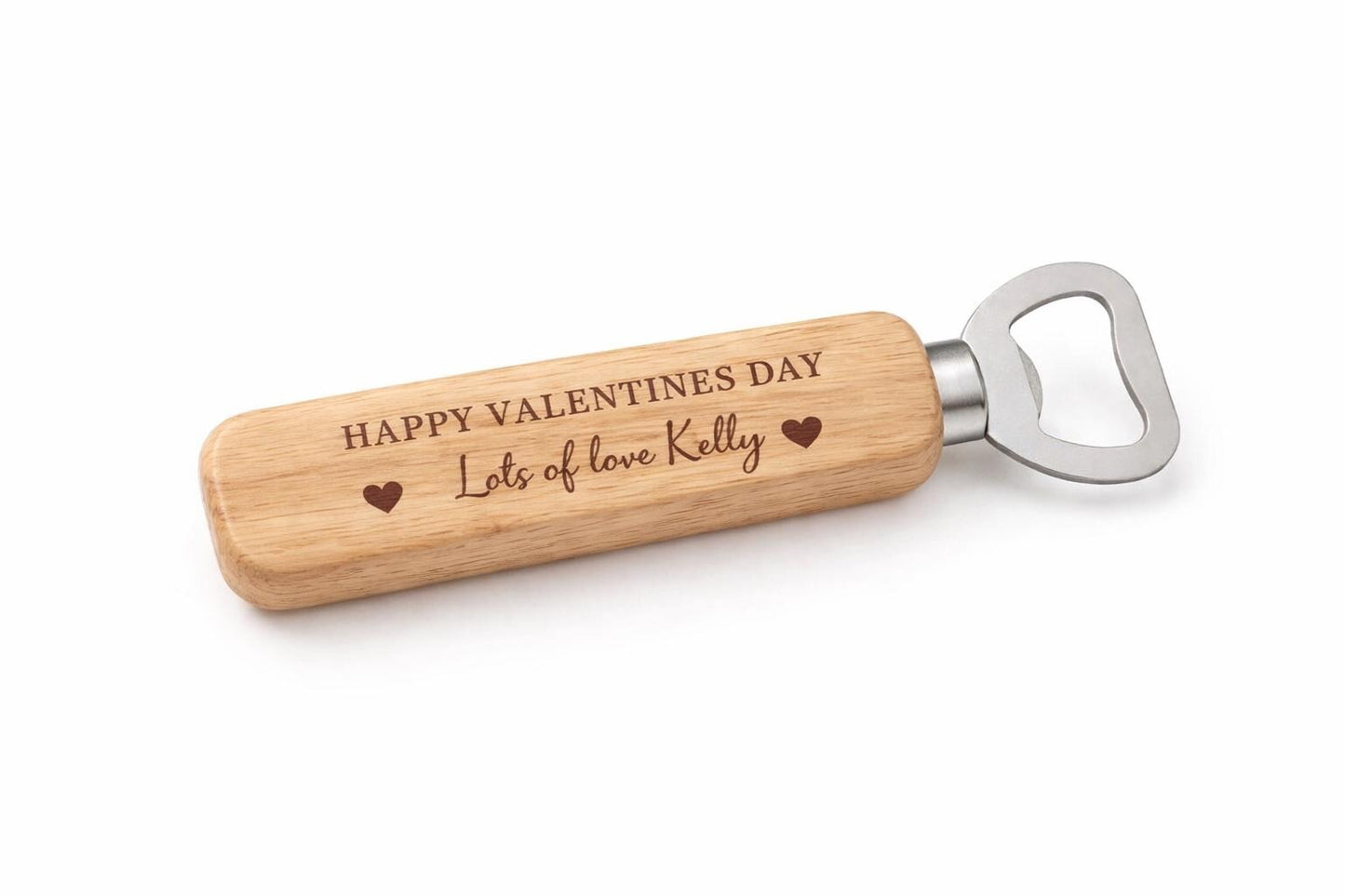 Personalised Engraved Wooden Bottle Opener