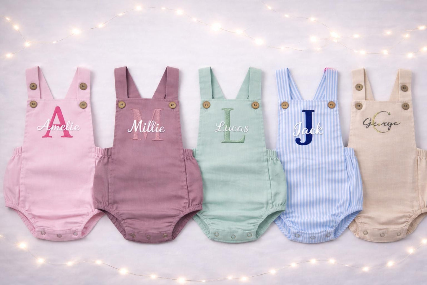 Personalised baby romper, cake smash outfit for baby