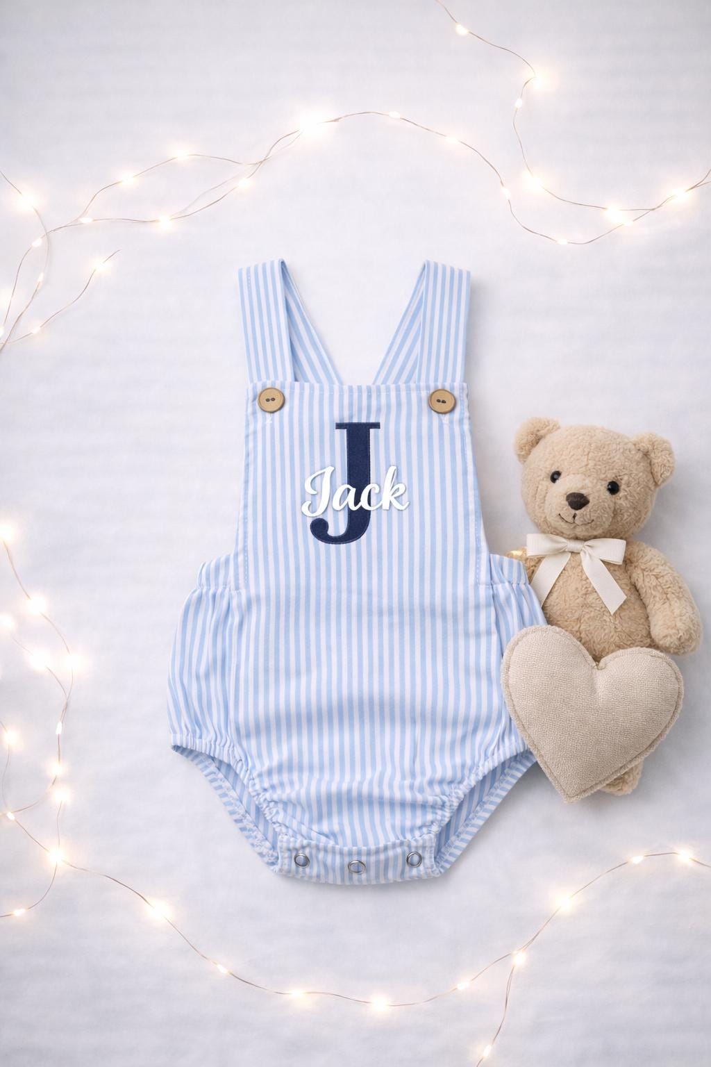 Personalised baby romper, cake smash outfit for baby