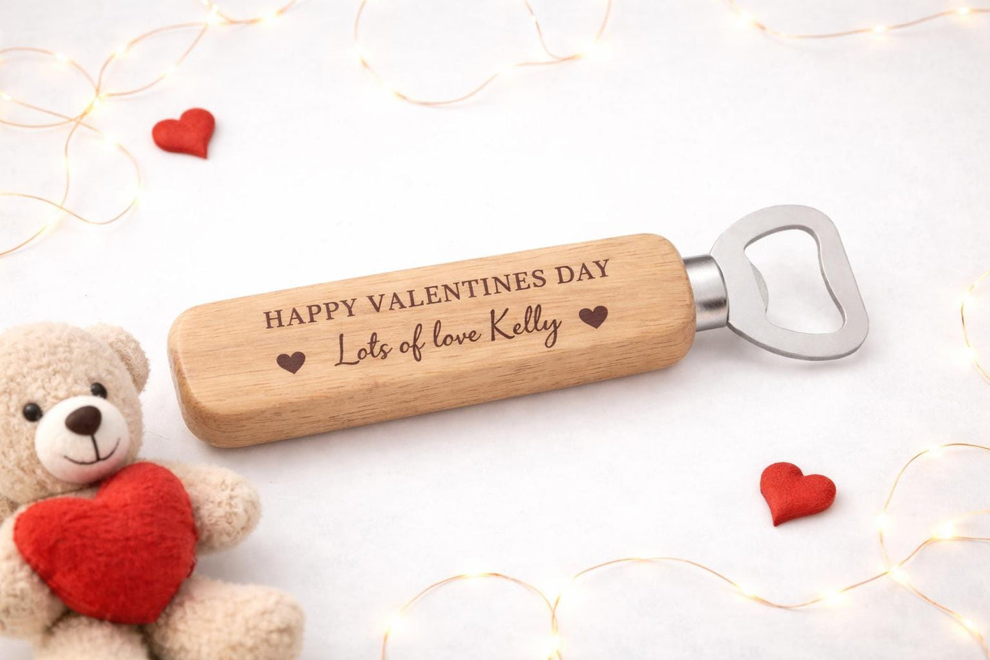 Personalised Engraved Wooden Bottle Opener