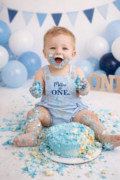 Personalised I am one birthday romper