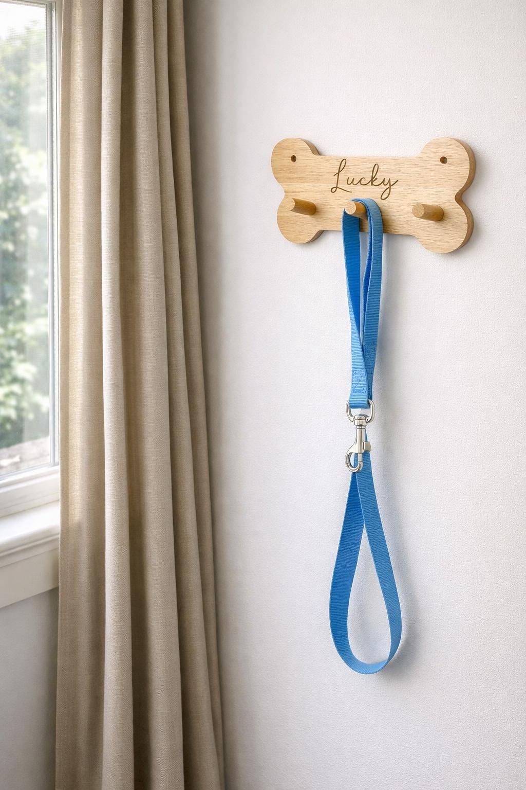 Personalised Dog Lead Holder