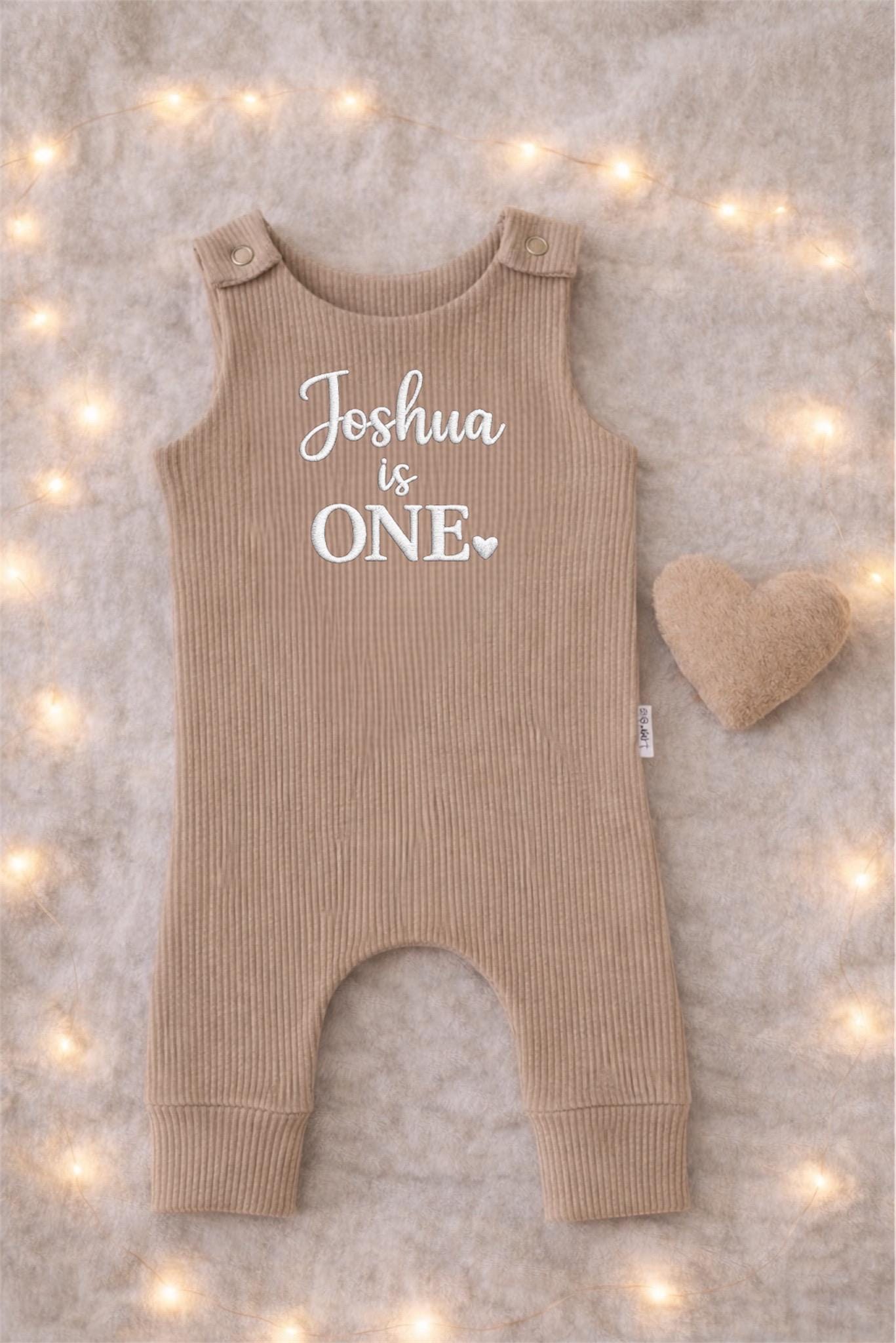Personalised First Birthday Romper - long