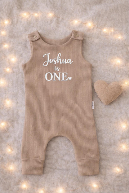 Personalised First Birthday Romper - long