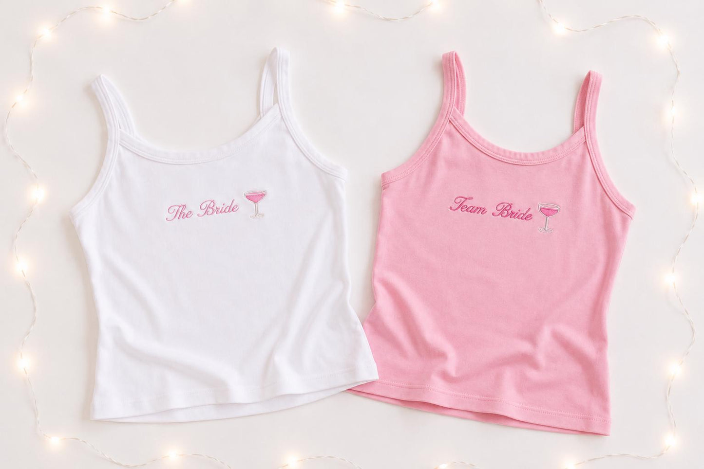 Bride embroidered vest and short set: