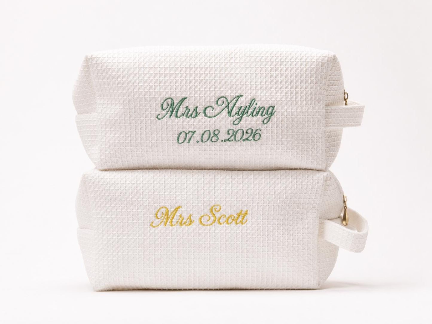 Personalised Bridal Makeup Bag